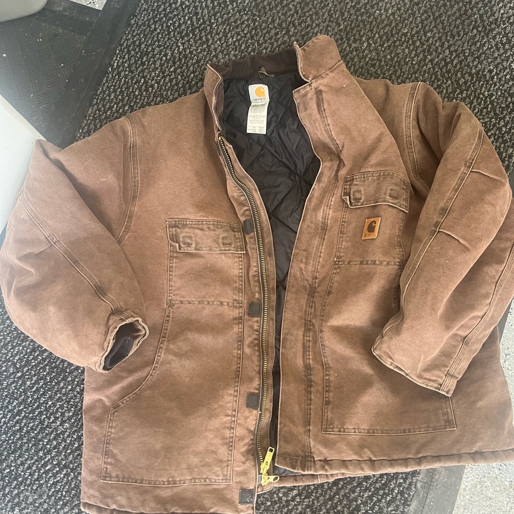 Carhartt Brown Cotton Jacket